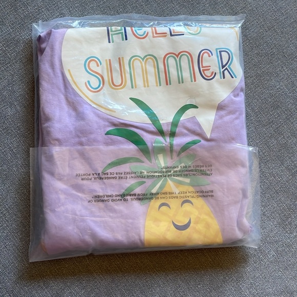 Sun Squad Hello Summer Pineapple Dog Tank Top - Picture 6 of 8